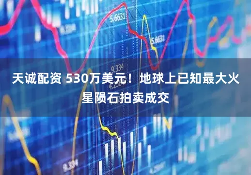 天诚配资 530万美元！地球上已知最大火星陨石拍卖成交