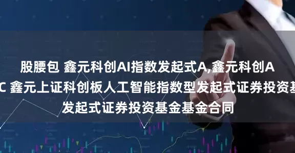 股腰包 鑫元科创AI指数发起式A,鑫元科创AI指数发起式C 鑫元上证科创板人工智能指数型发起式证券投资基金基金合同